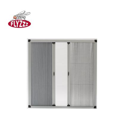 Aluminum Profile PP Mesh Plisse Insect Screen Windows