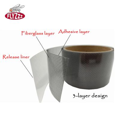 Fiberglass Hole Cover Mesh Screen Repair Tape Manufacture