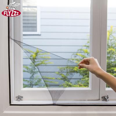 Self-adhesive Fold-able Window Screen Net Anti Mosquito