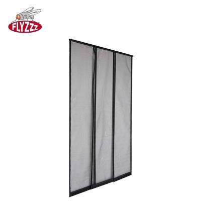 Fiberglass Mesh Anti Mosquito 3 Pieces Adjustable Screen Door