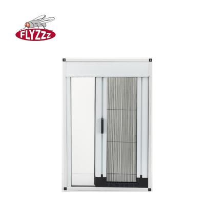 Trakless PP Mesh Anti-insect Pleated Screen Window